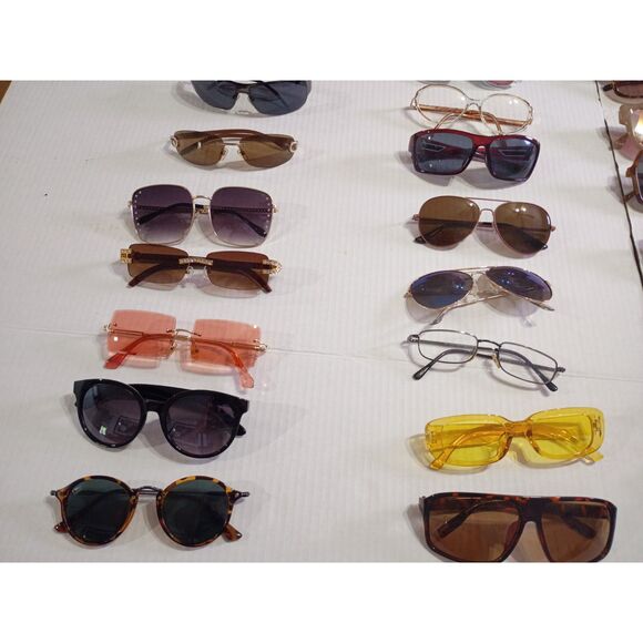 40 Pairs Various Brands, Colors and Styles Bulk Lot of Eyeglasses Sunglasses - Picture 4 of 5